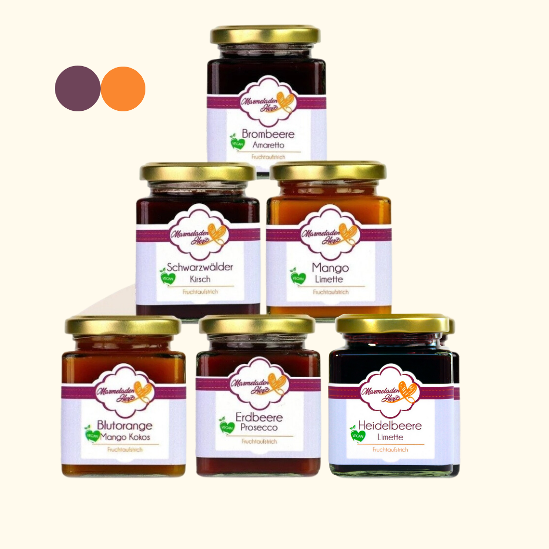 Marmeladenset "Bestseller Gemischt"