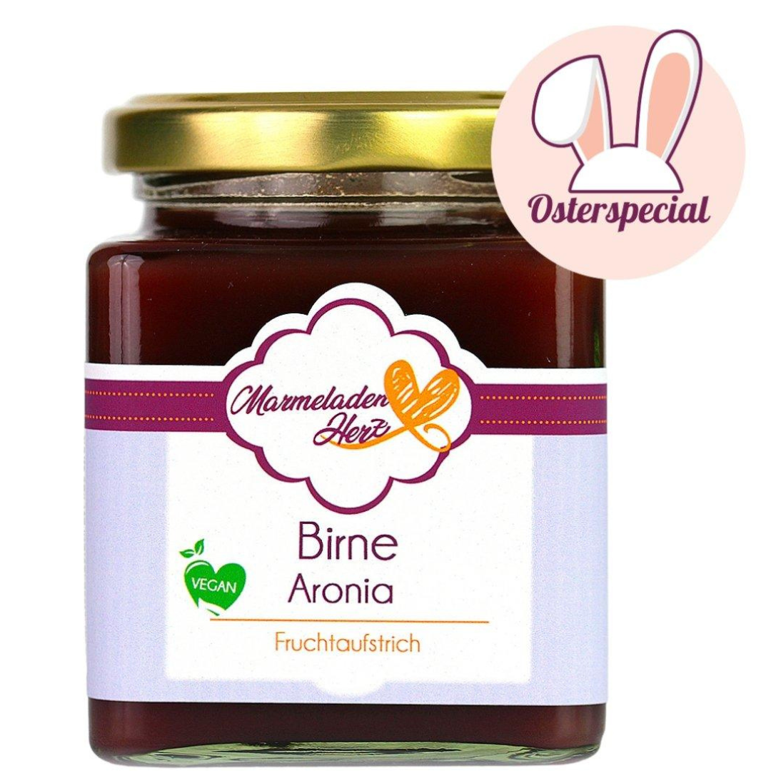 Birne Aronia Fruchtaufstrich