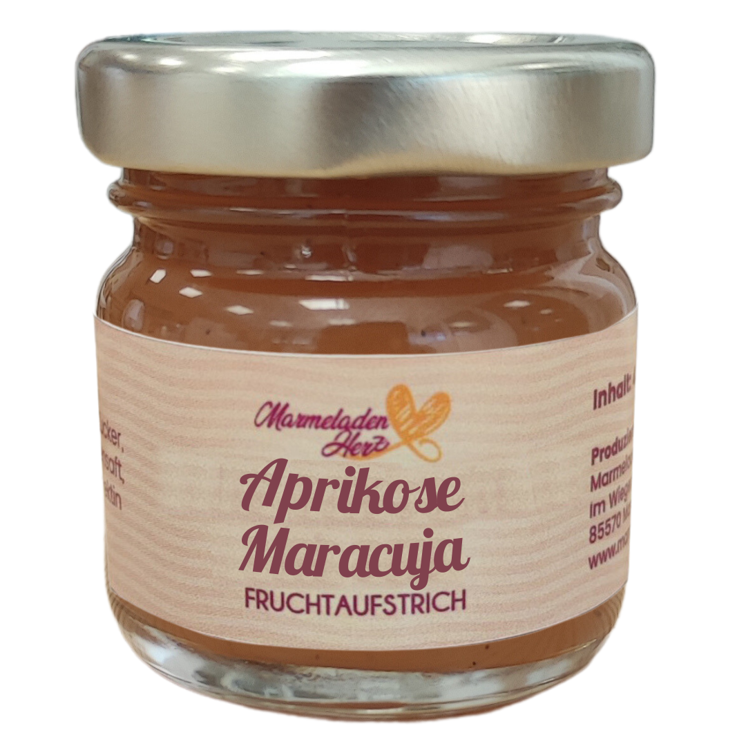 Mini Aprikose Maracuja Fruchtaufstrich 40 g