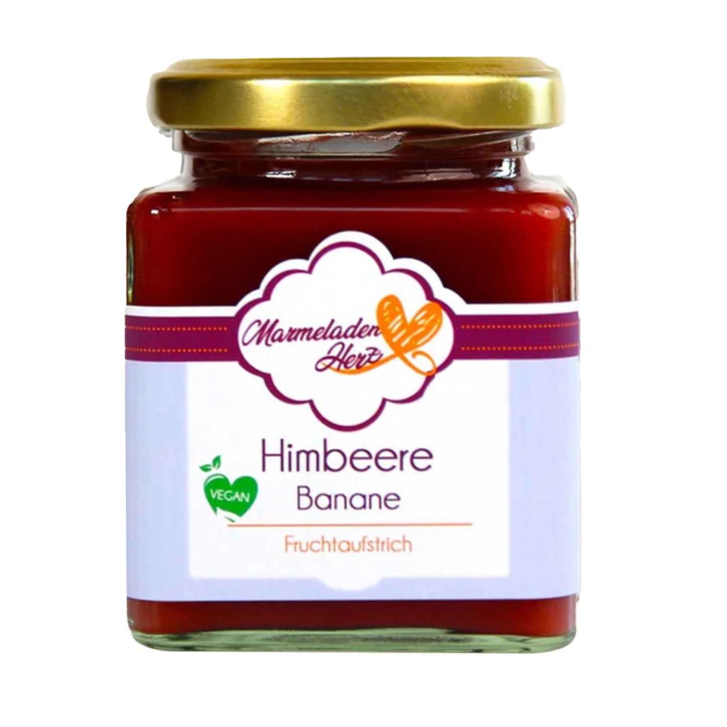 Himbeere Banane Fruchtaufstrich