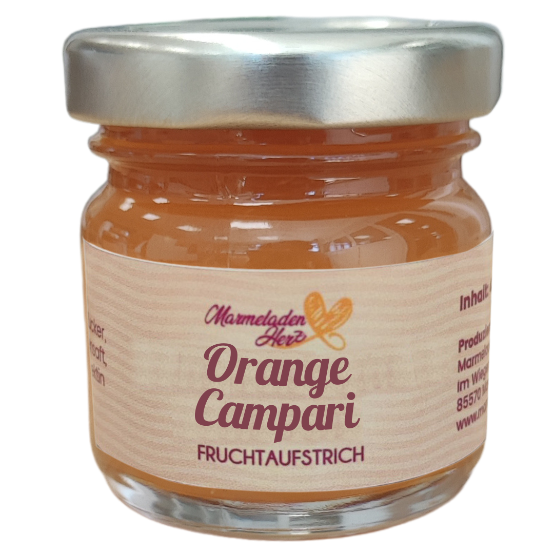 Mini Orange Campari Fruchtaufstrich 40 g