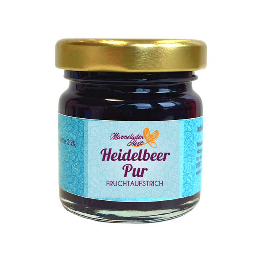 Mini Heidelbeere Pur Fruchtaufstrich 40g