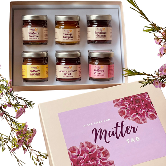 Geschenkbox mit Schuss: alles liebe zum Muttertag!