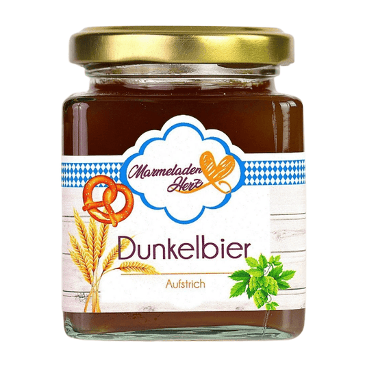 Dunkelbier Aufstrich - Marmeladenherz
