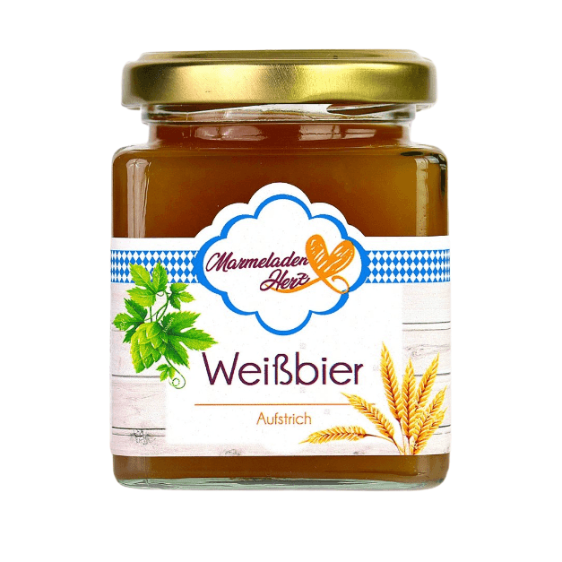 Weißbier Aufstrich - Marmeladenherz