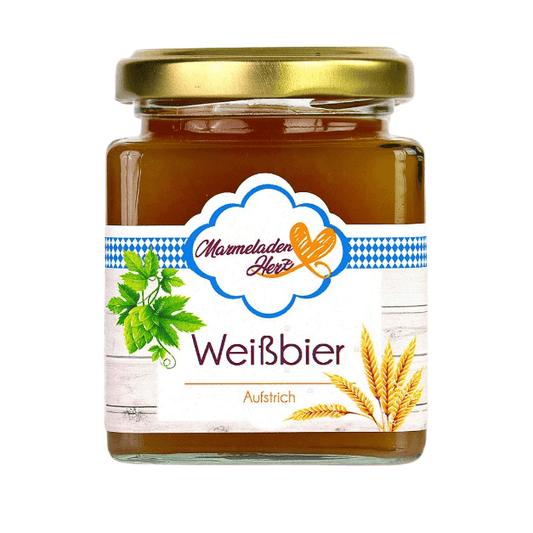 Weißbier Aufstrich - Marmeladenherz