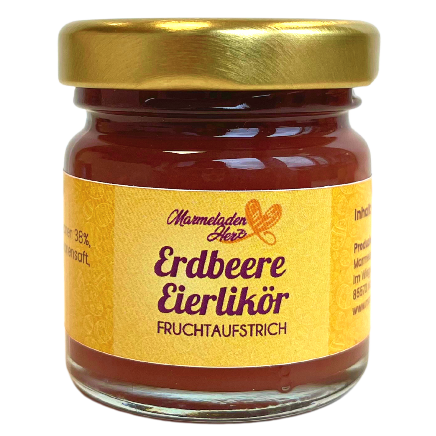 Mini Erdbeere Eierlikör Fruchtaufstrich 40g
